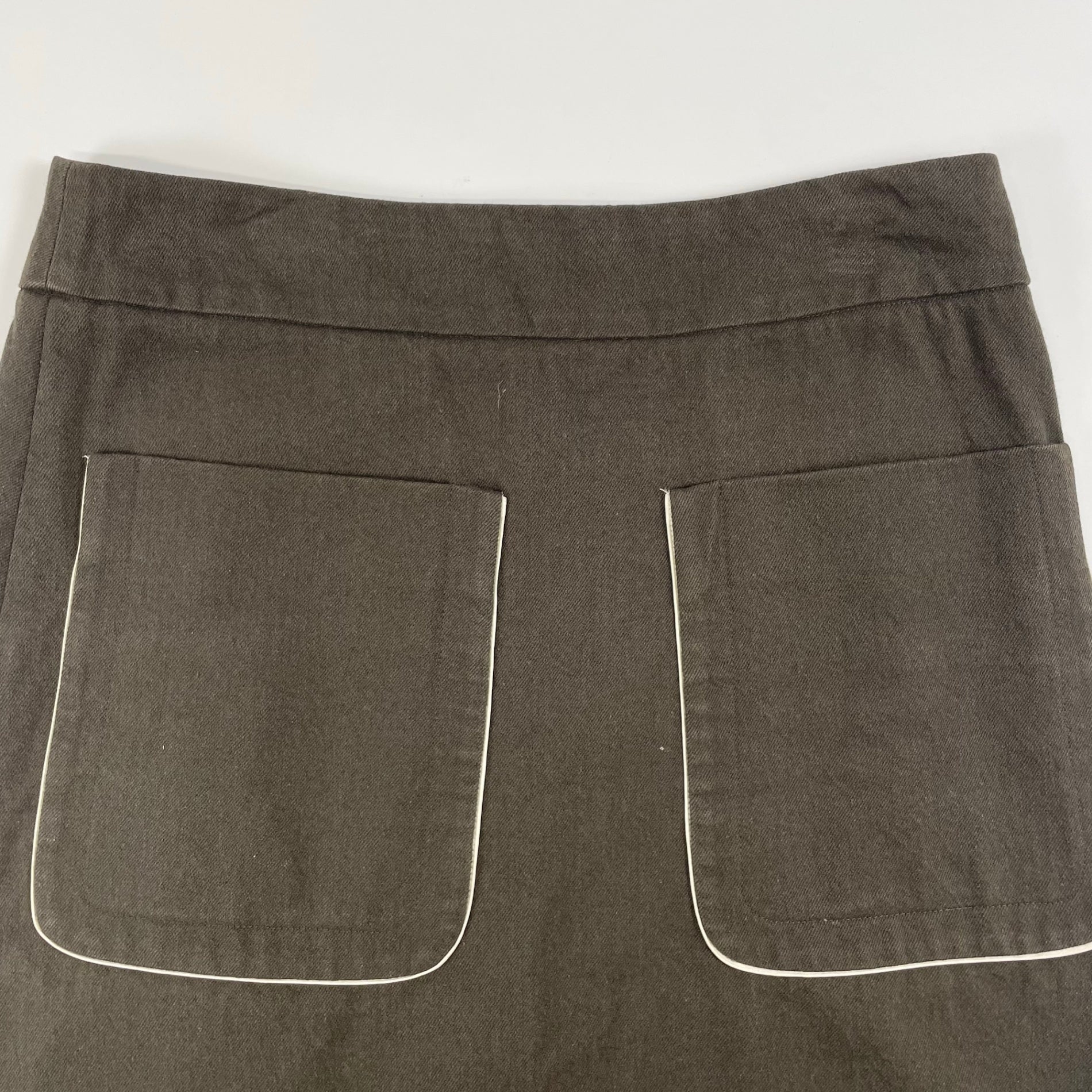 MARNI / レザーパイピング デニムスカート 参考定価：100,000程度 SIZE:38