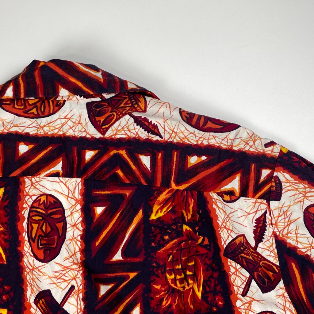 60s VINTAGE Ui-Maikai / ヴィンテージ アロハシャツ MADE IN HAWAII コットン100％ SIZE:L程度