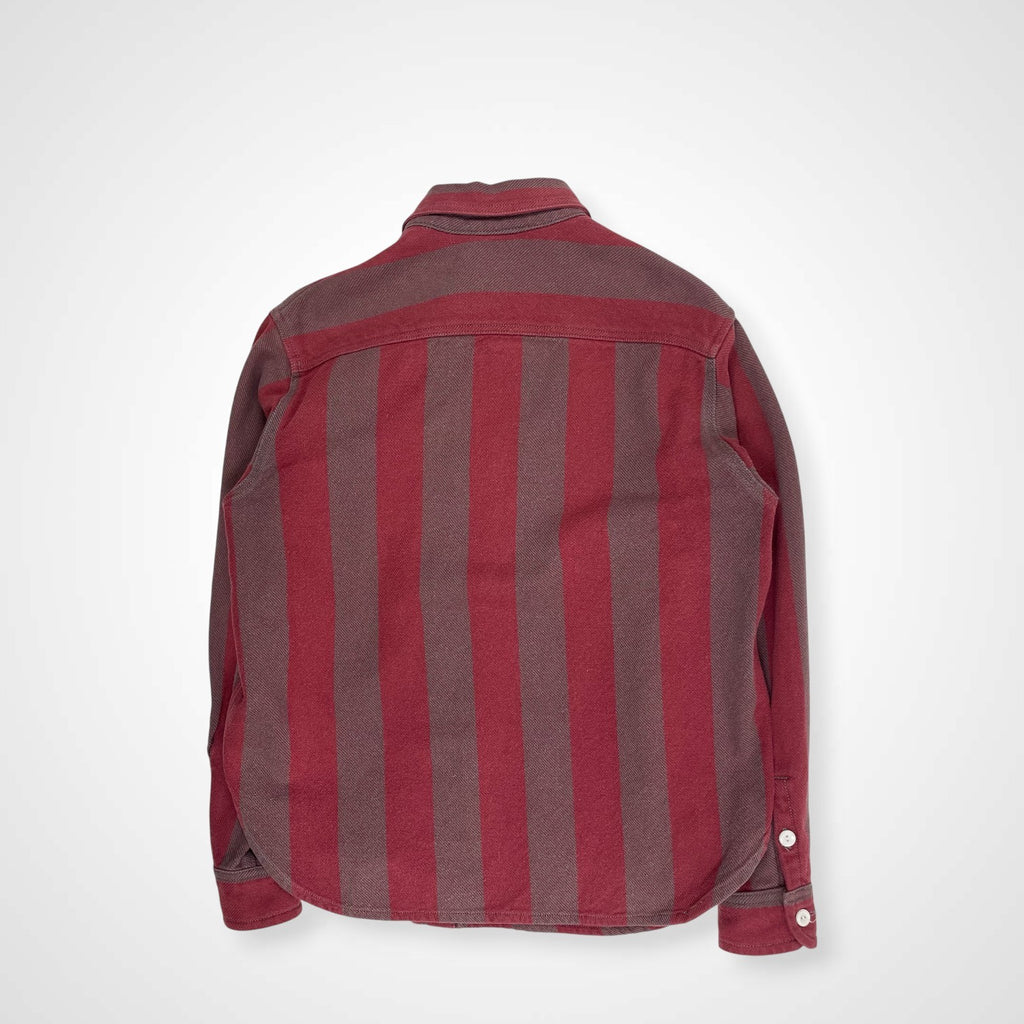 Let it Ride レットイットライド / 90s 初期 ヘビーストライプシャツジャケット ガゼット付 SIZE：M