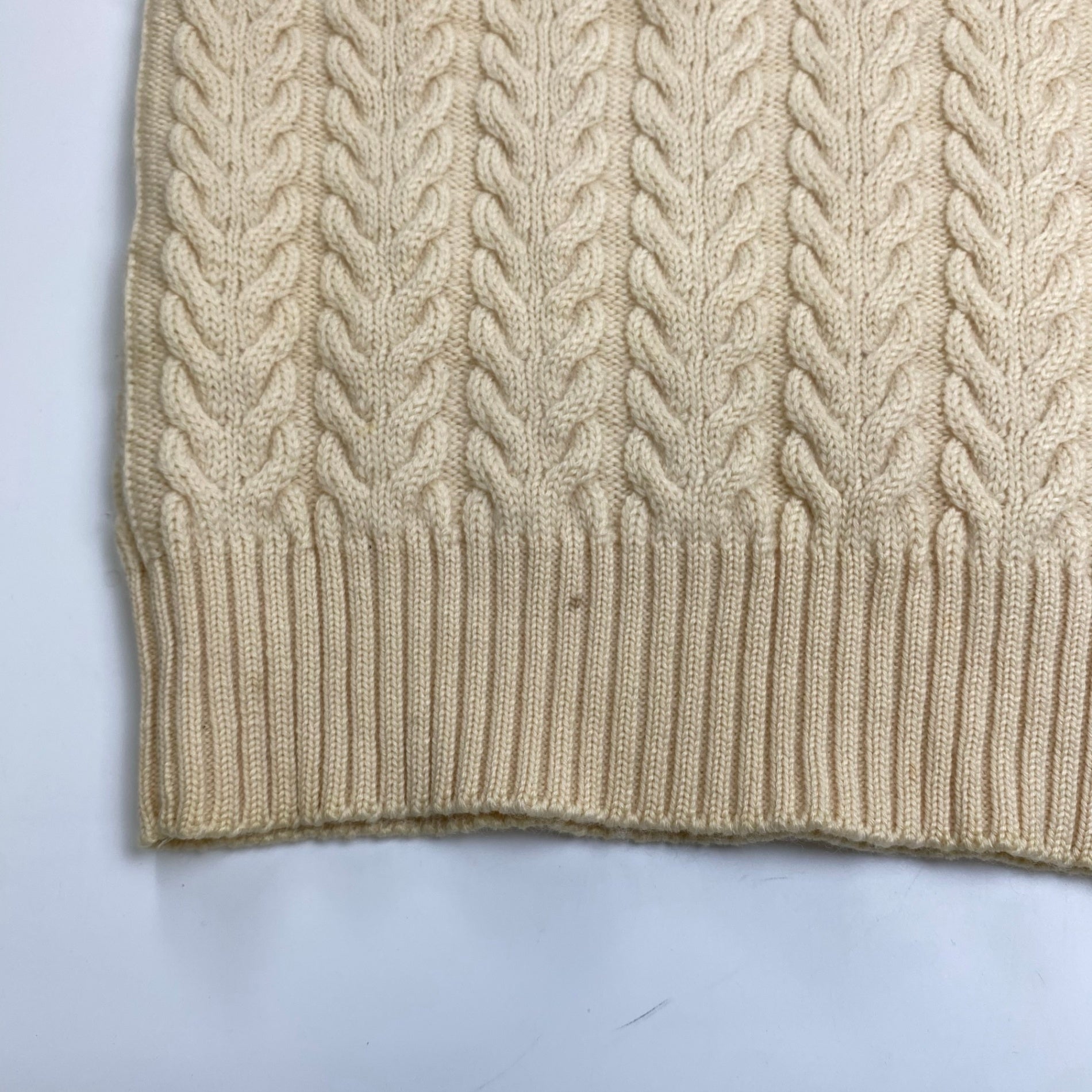 ABERCROMBIE＆FITCH アバクロンビー アンド フィッチ / ヴィンテージ チルデンニット ケーブルニット SIZE:S