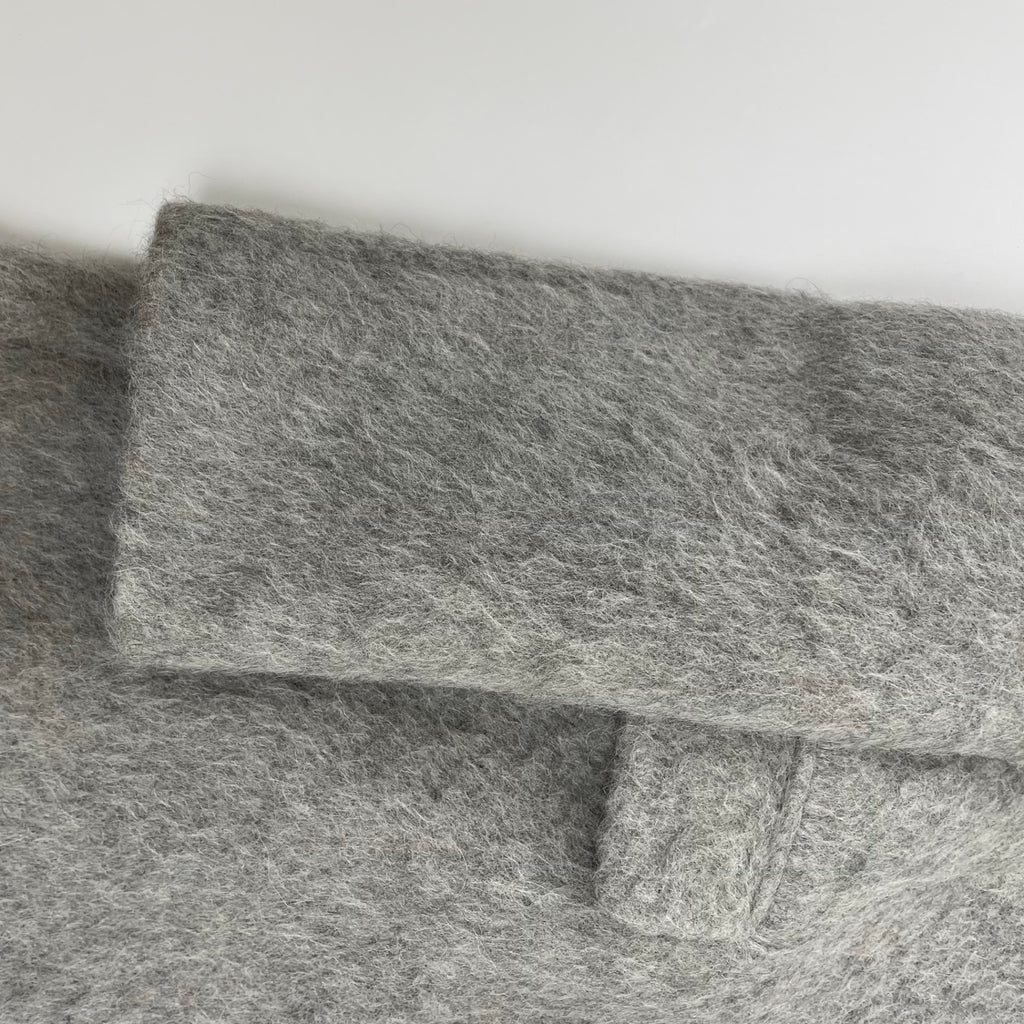 Calvin Klein カルバンクライン / ウールアルパカチェスターコート グレー 参考定価：180,000+tax SIZE:38