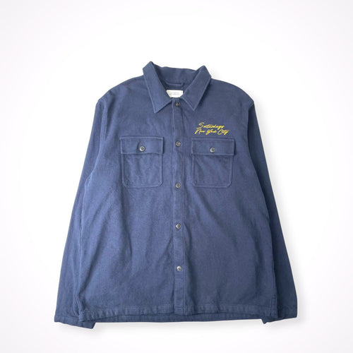 SATURDAYS NEW YORK CITY / Ryan Solid Flannel Workshirt 参考定価：21,000+tax SIZE:L