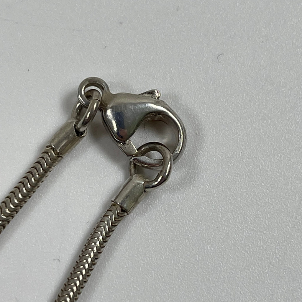 Tiffany & Co. ティファニー / ヴィンテージコイルハートネックレス スネークチェーン SV925 AU750