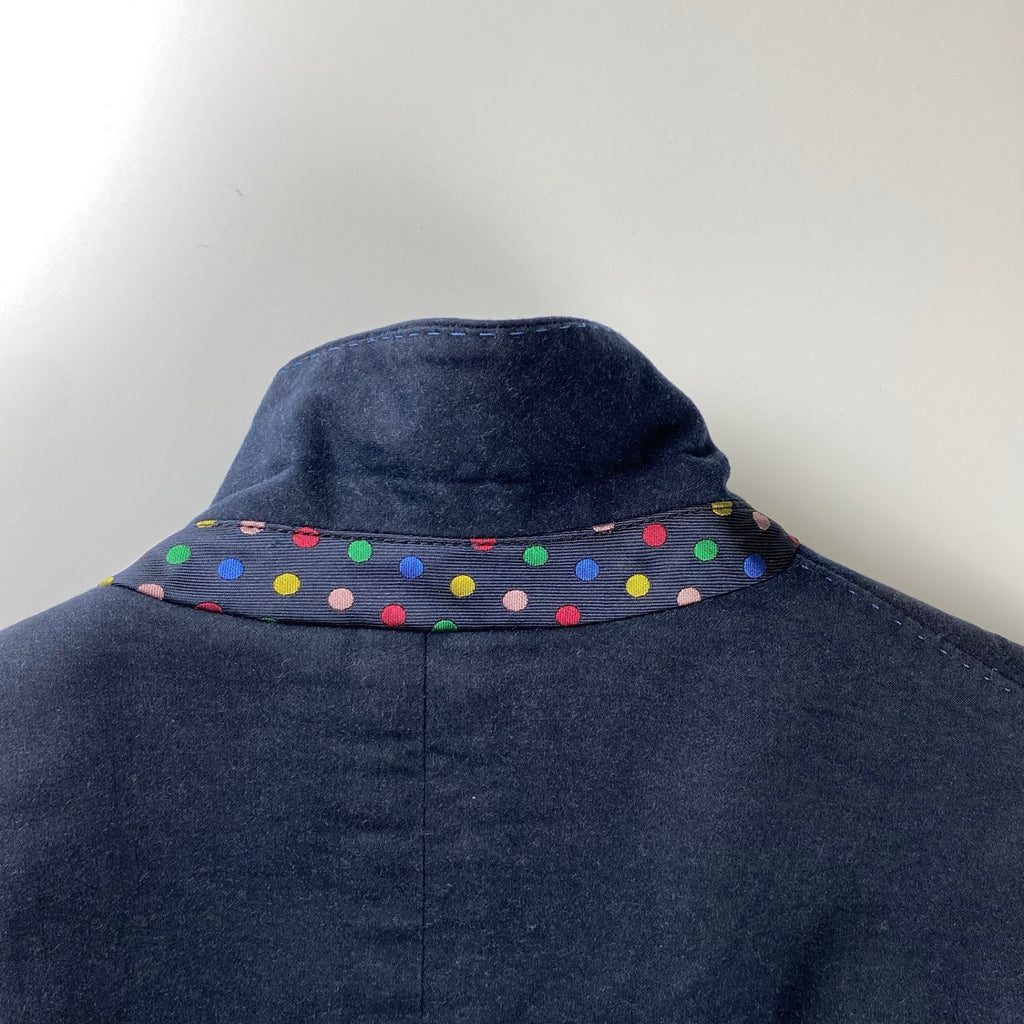 MANUEL RITZ マニュエル リッツ / ステッチ エルボーパッチ ジャケット デザイン LEON 伊勢丹取り扱い SIZE:46