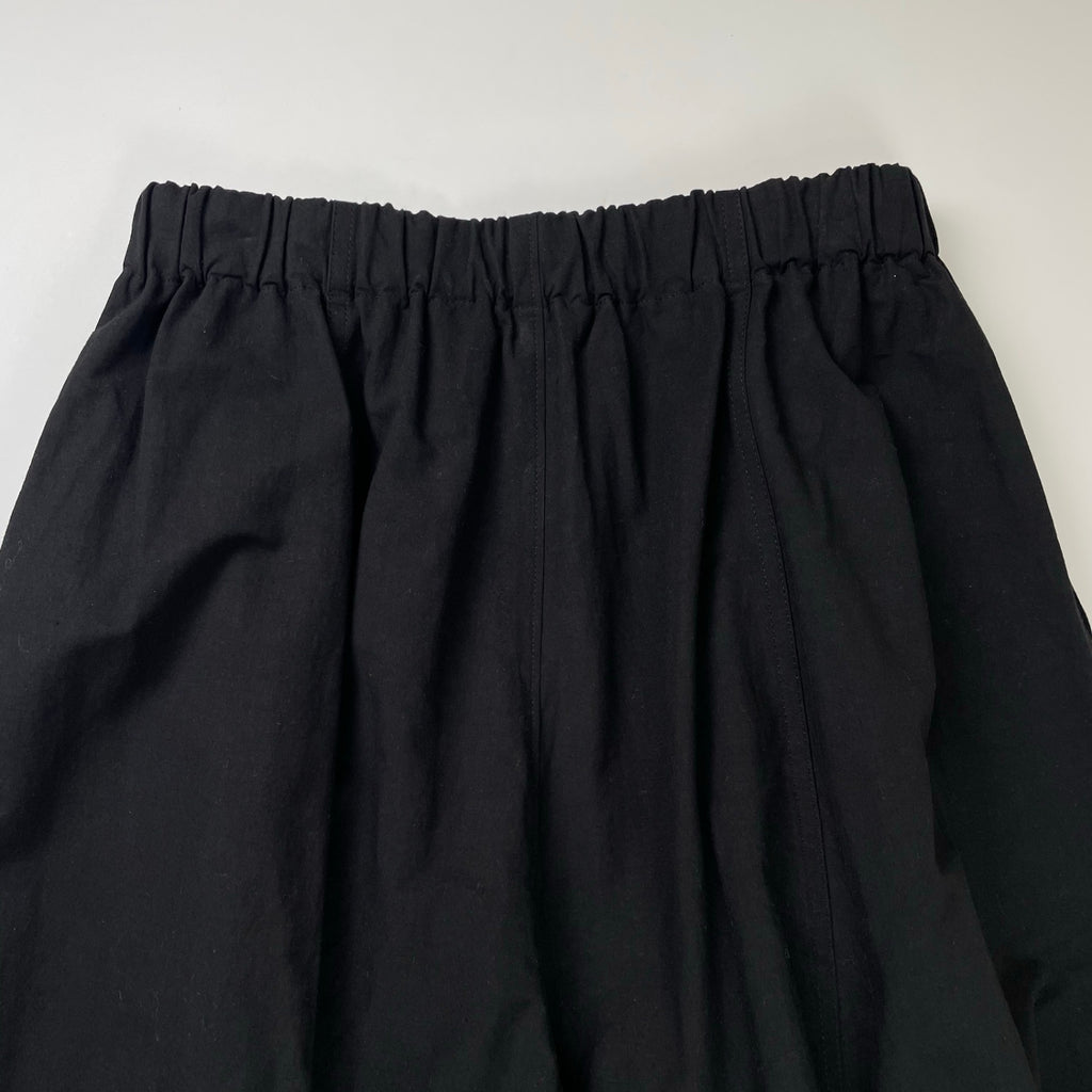 Curensology カレンソロジー / コットンリネンドロストパンツ ブラック 極美品 参考定価：22,000+tax SIZE:FREE