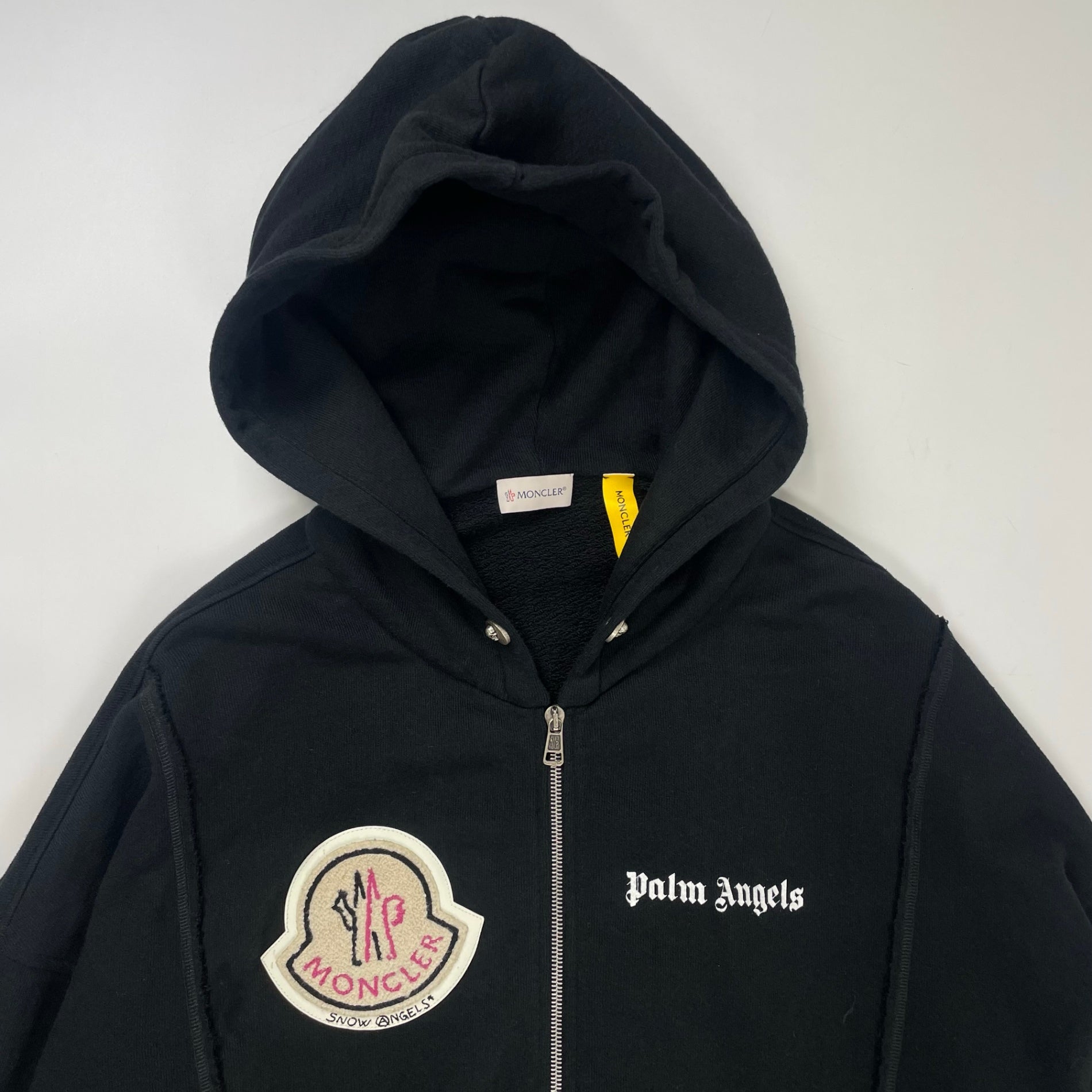 MONCLER × PALM ANGELS / MAGLIA CARDIGAN コラボパーカー 参考定価：120,000程度 SIZE:S