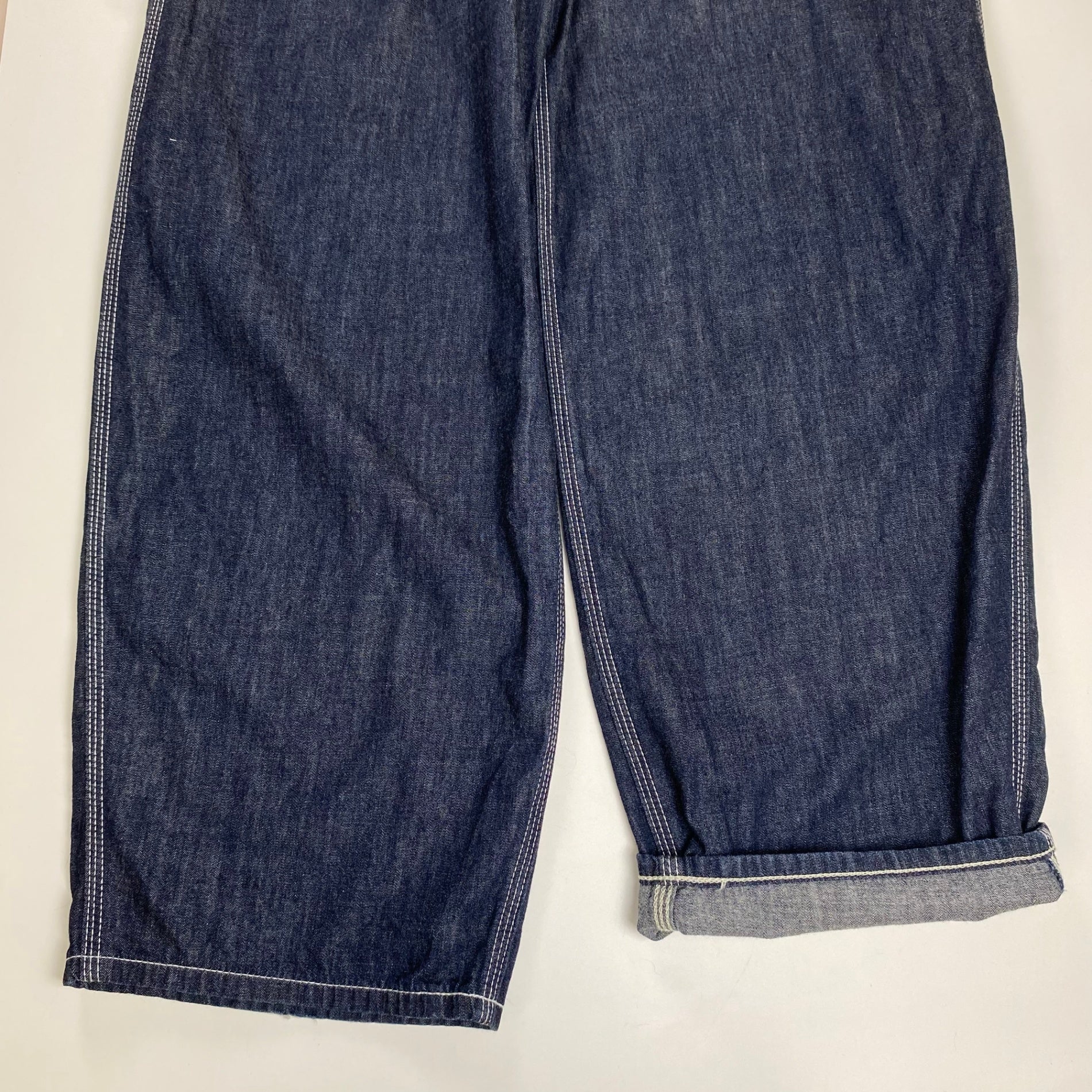 SOMETHING × FREAK'S STORE サムシング フリークスストア / コラボデニムオーバーオール 参考定価：13,630+tax SIZE:S