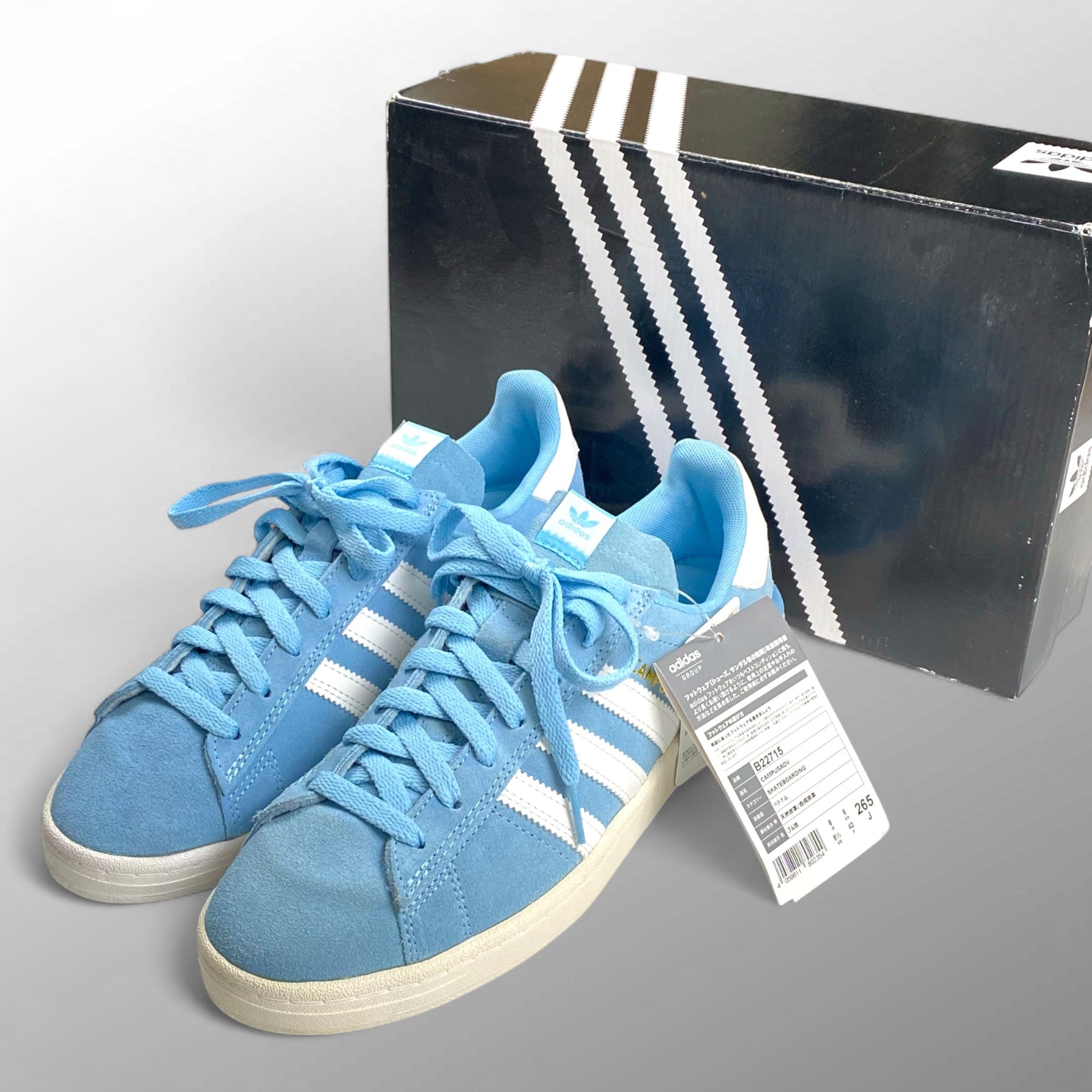 【未使用品】 adidas アディダス / CAMPUS ADV キャンパス アドバンス ローカットスニーカー SIZE：26.5cm