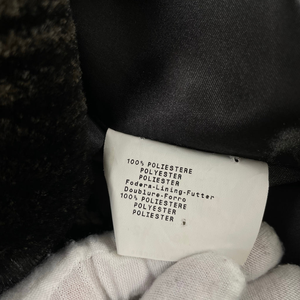 EMPORIO ARMANI / 総柄ベロアジャケット 参考定価：300,000程度 SIZE:42