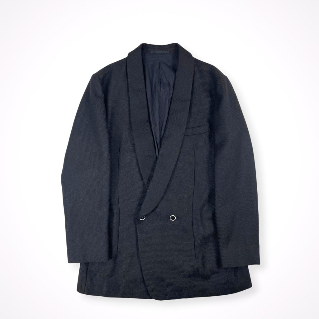 The SAKAKI / ショールカラーセットアップ 参考定価：90,000程度 SIZE ジャケット:L スラックス:S