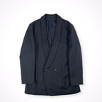 The SAKAKI / ショールカラーセットアップ 参考定価：90,000程度 SIZE ジャケット:L スラックス:S