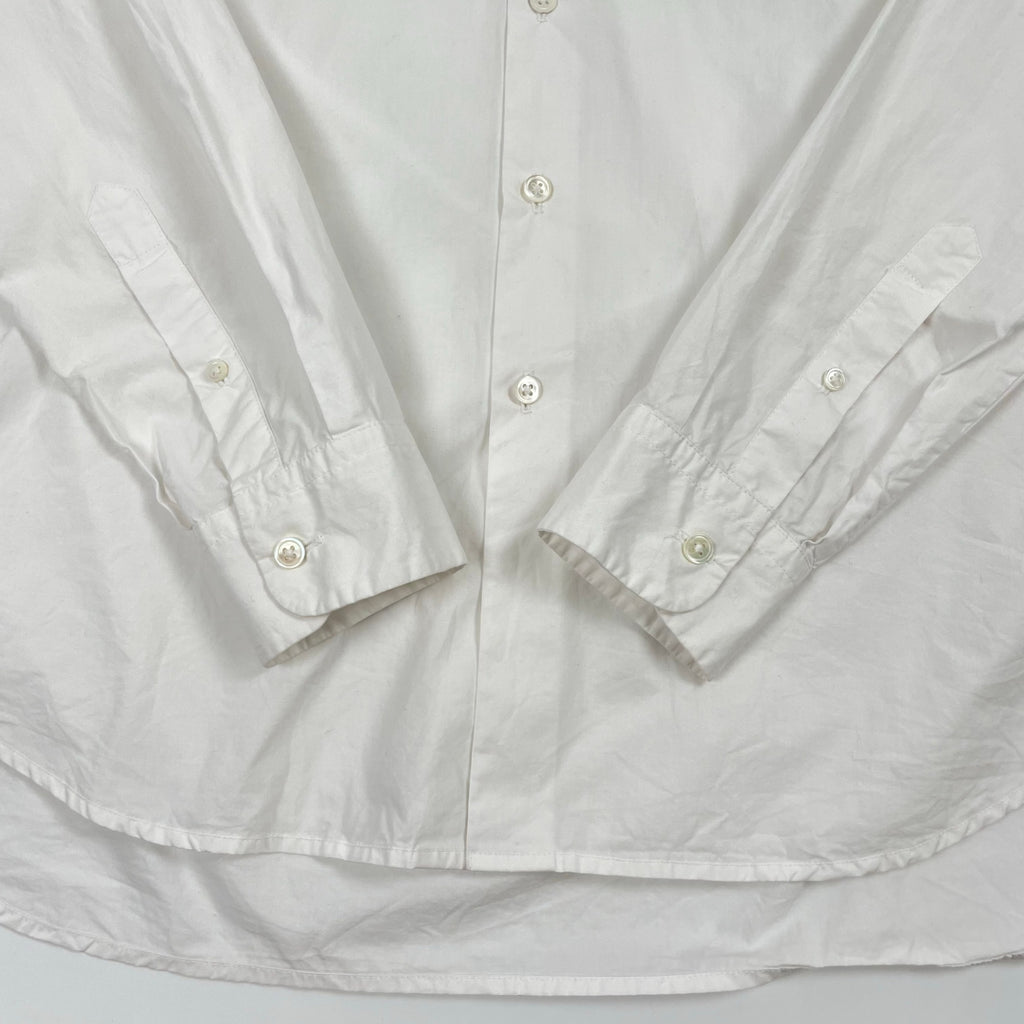 JAN MACHENHAUER / レギュラーカラーポプリンシャツ 参考定価：50,000程度 SIZE：48