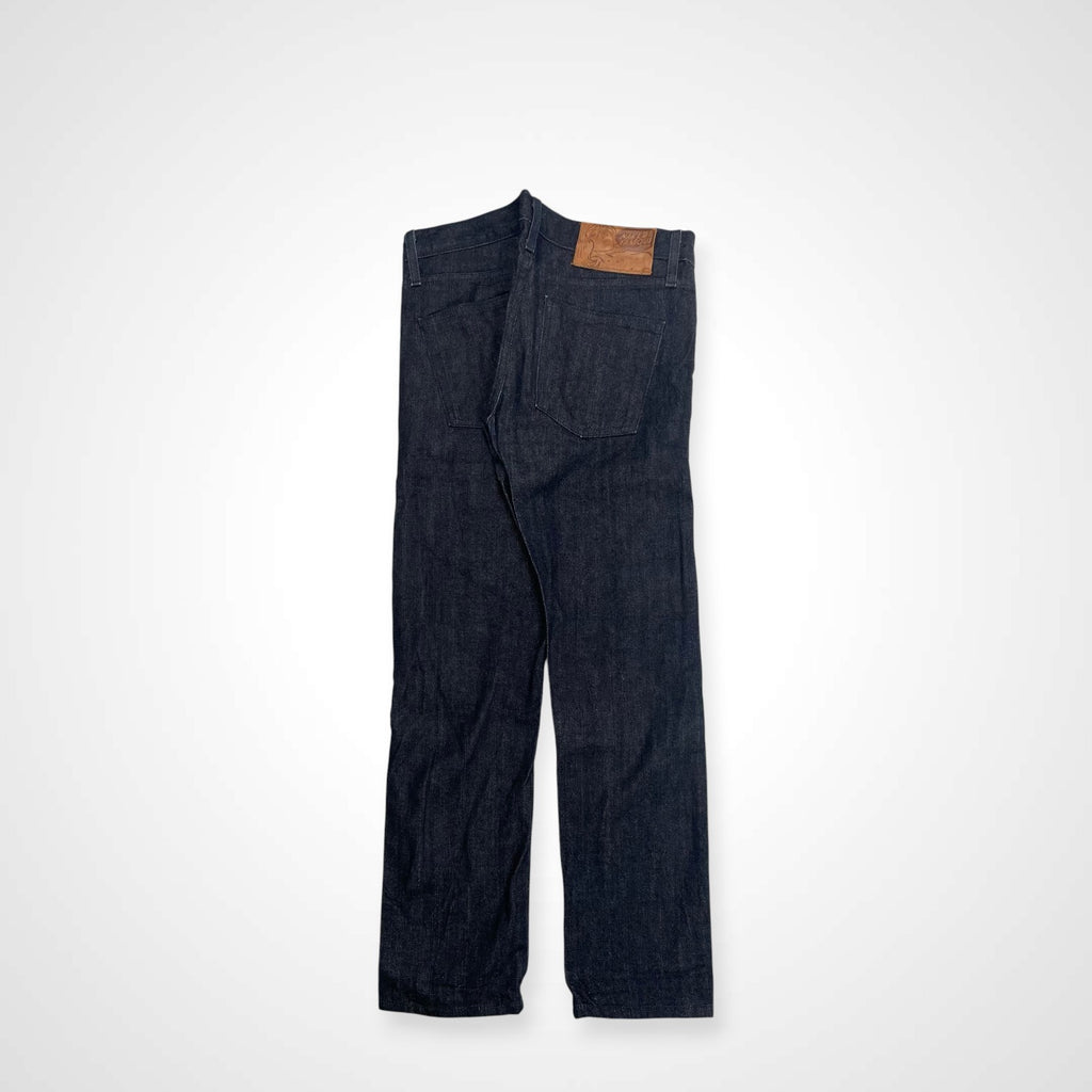 NAKED＆FAMOUS ネイキッド&フェイマス / Indigo Broken Twill Selvedge セルビッジデニムパンツ 参考定価：35,000程度 SIZE:31