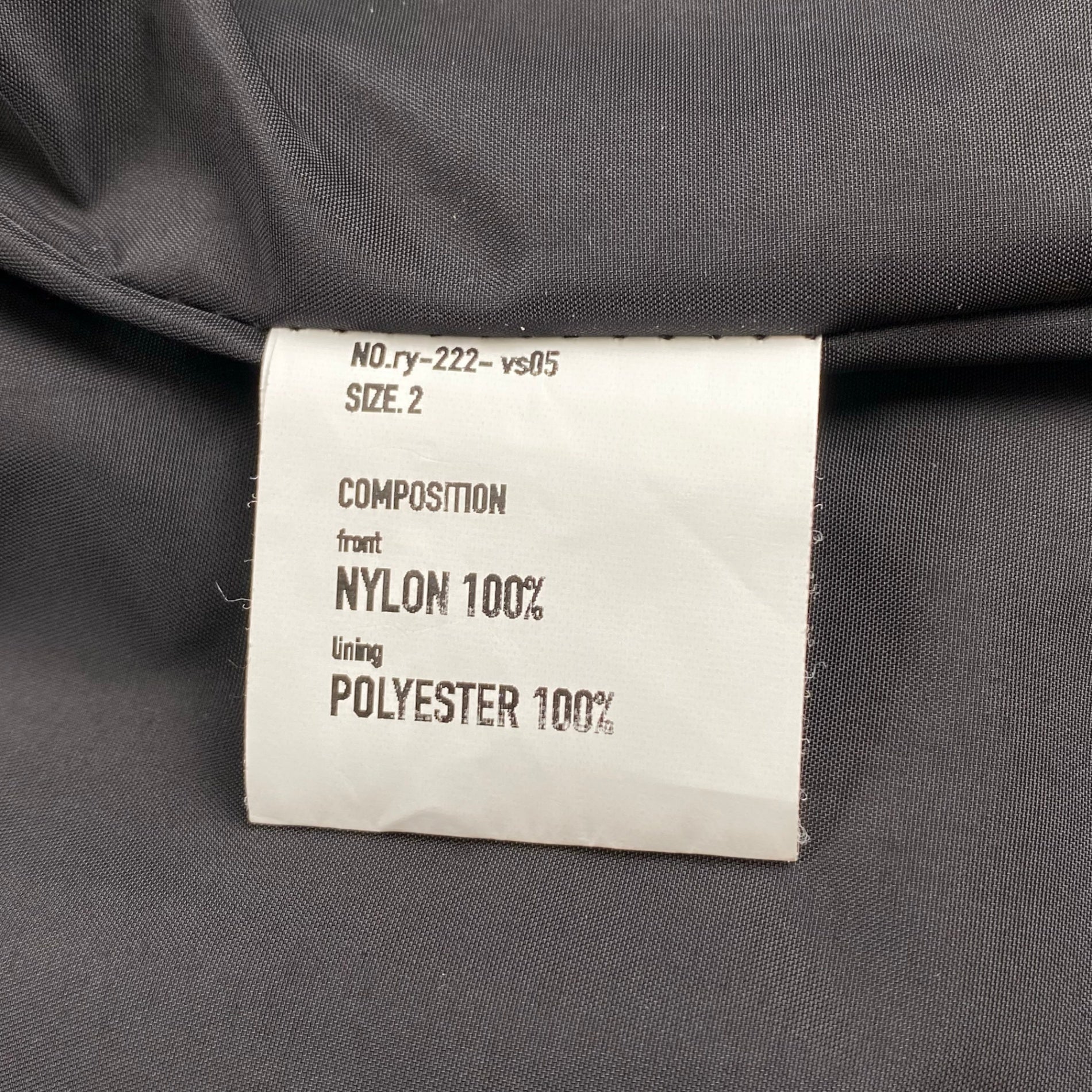 ryaw リャウ / Leaf Vein Vest 菅田将暉着用 SIZE:2