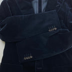 TAGLIATORE タリアトーレ / MONTECARLO ベロアジャケット ピークドラペル 参考定価：120,000程度 SIZE：50（L程度）