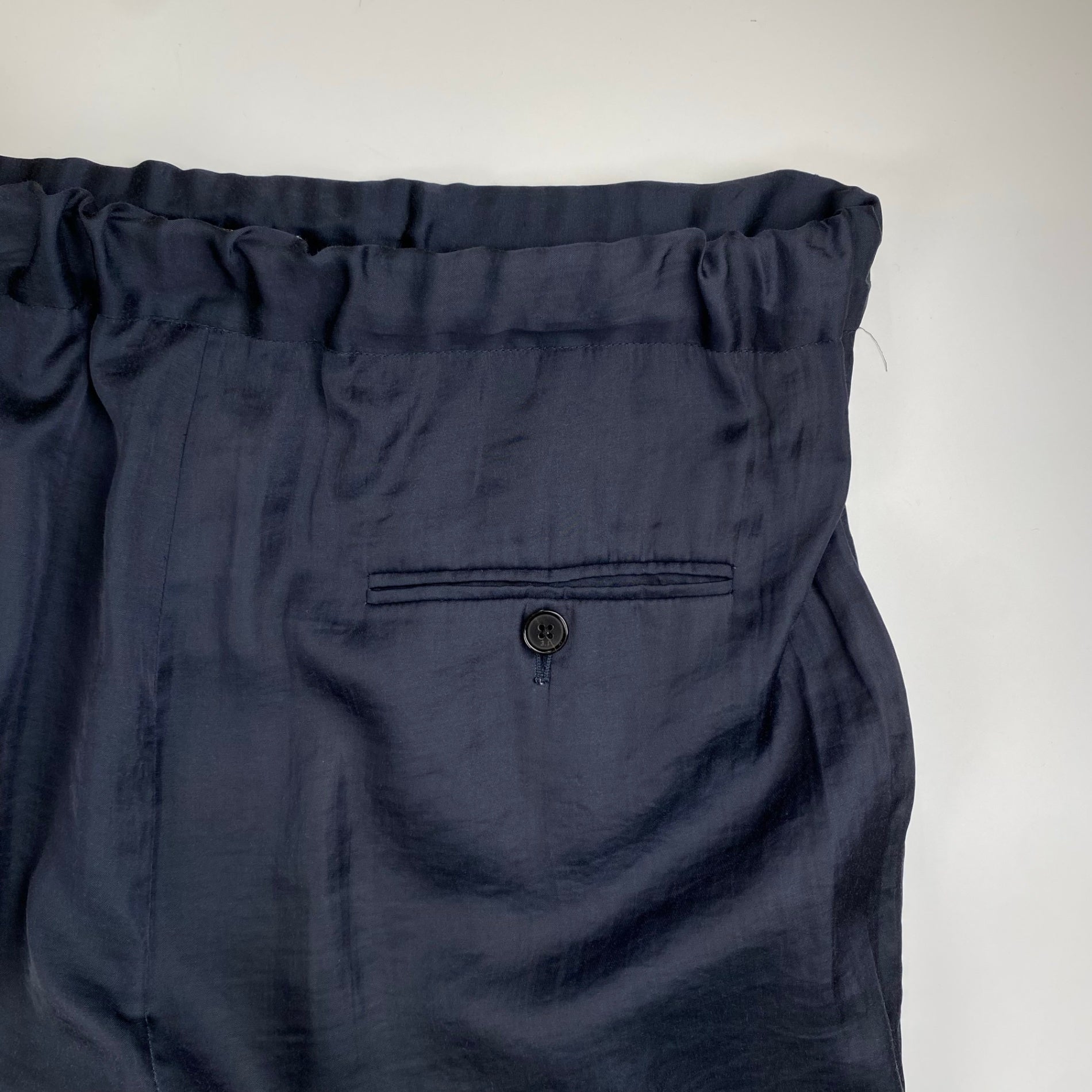 3.1 phillip lim スリーワン フィリップリム / サテン イージーパンツ 薄手 テーパード SIZE：2 ニューヨーク発（M程度）