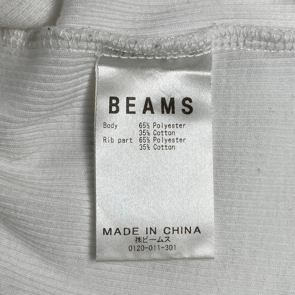 SSZ エス エス ズィー / リブ ワイドタンクトップ 「シン テレビ装」 ホワイト SIZE:L