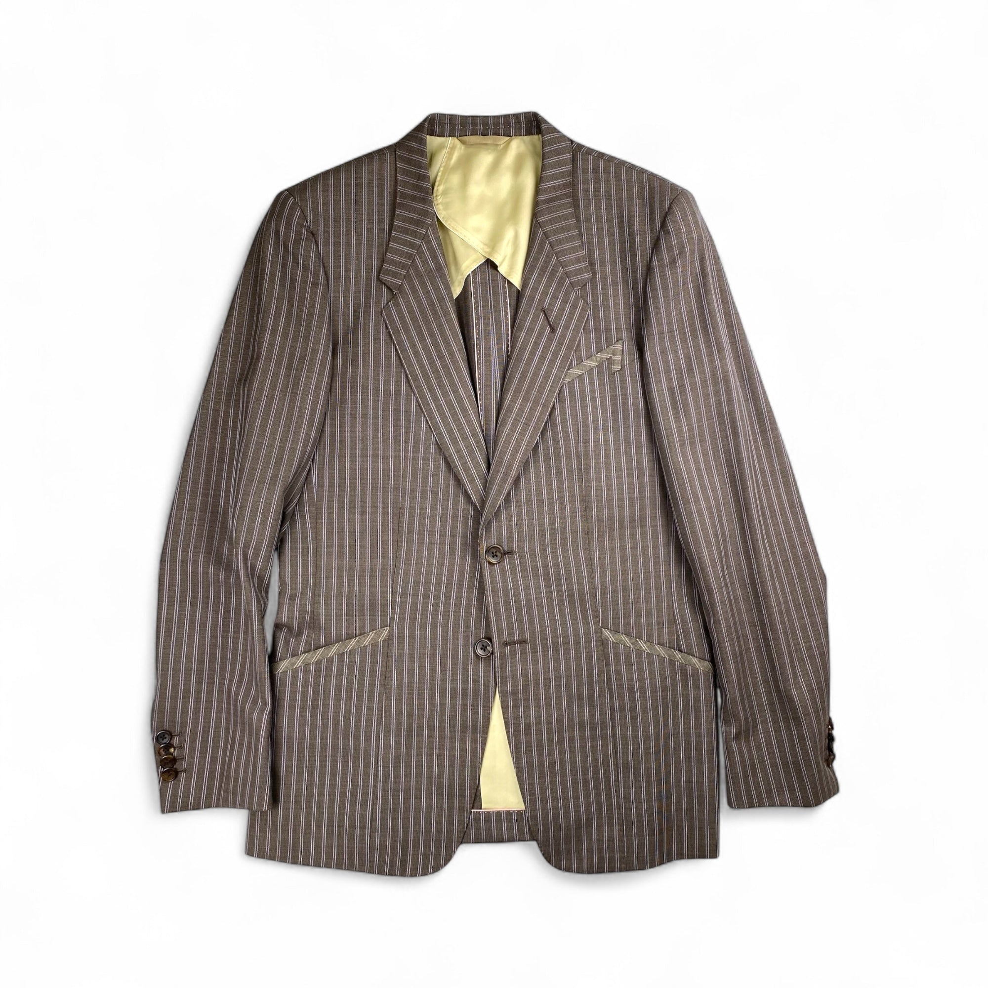 【スペシャル】Paul Smith COLLECTION ポールスミスコレクション / ウール×シルク デザインスーツ MK.134004 MD,2581 SIZE:L