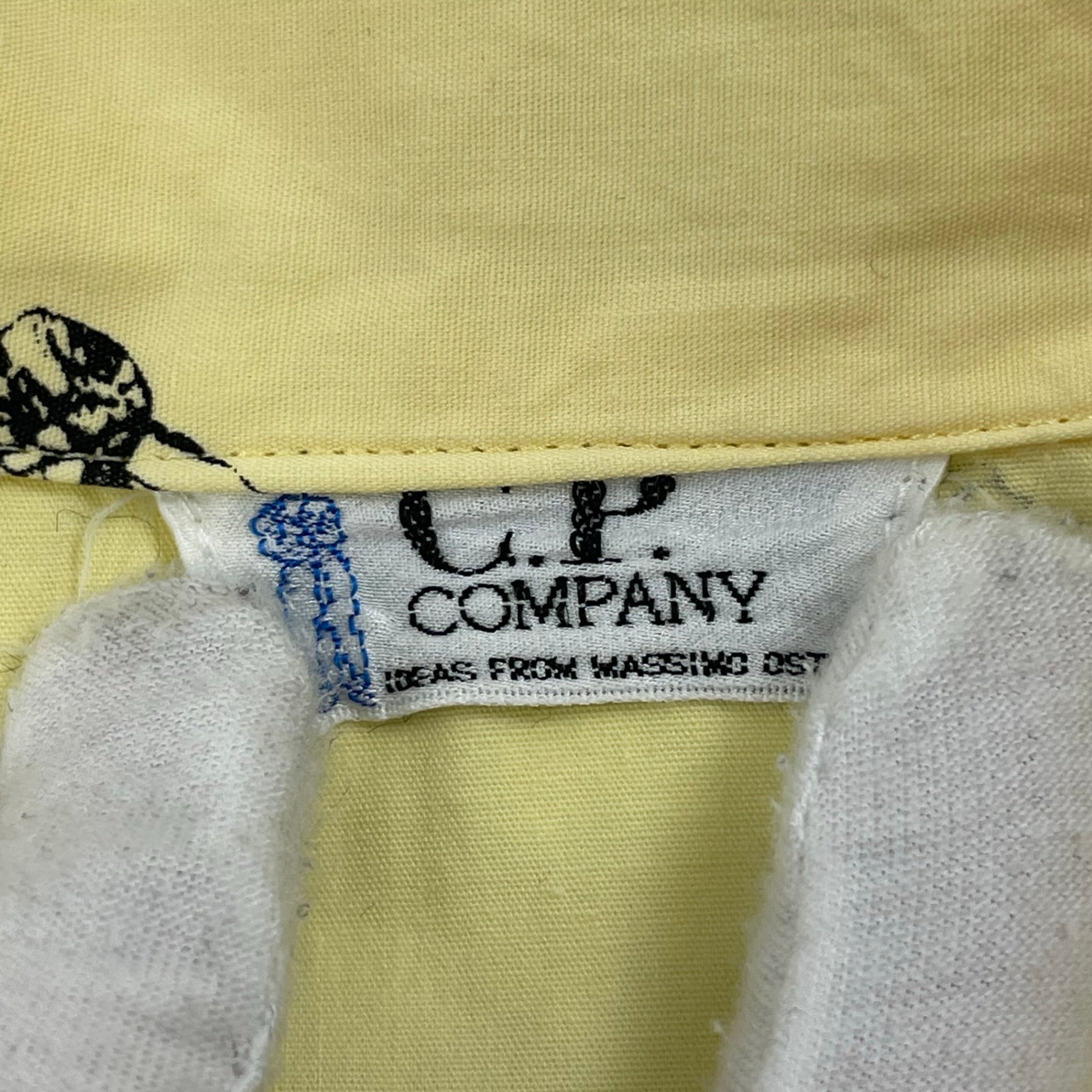 C.P. COMPANY / 8-90s オープンカラーロゴシャツ SIZE:L程度 – BAUM
