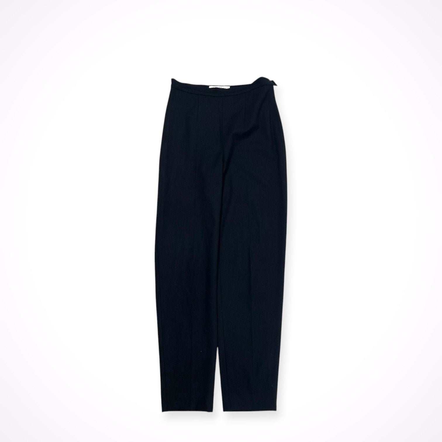 MaxMara INDISPENSABLE / アーカイブ Lycraストレッチストレートパンツ 白タグ SIZE：40