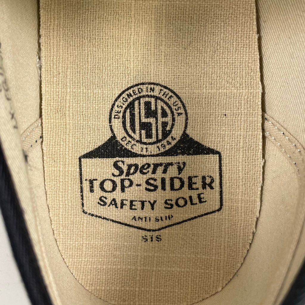 BEAMS PLUS × SPERRY TOP SIDER / MIL CVO ローカットスニーカー 極美品 参考定価：12,000+tax SIZE:27cm