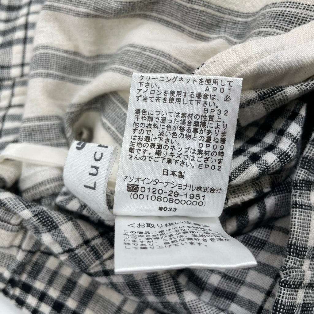 Lucruca ルクルカ / コットンリネンイージーパンツ 参考定価：20,000程度 SIZE:38