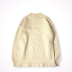 VINTAGE / 〈SUMMIT SPORTS〉 7-80s 英国製ガンジーニット SIZE:38