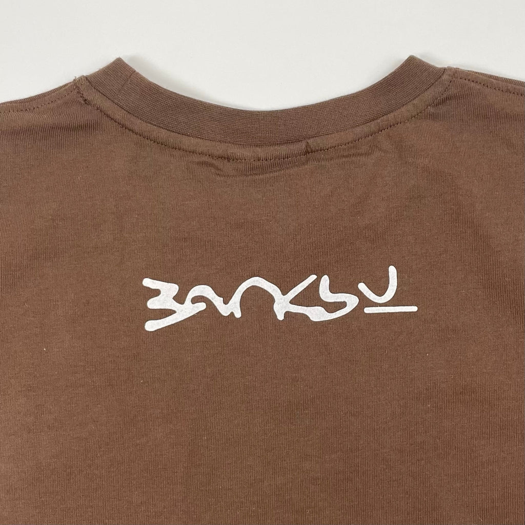 BANKSY バンクシー / オフィシャルプリントTEE 日本ツアー GENIUS or VANDAL SIZE:S