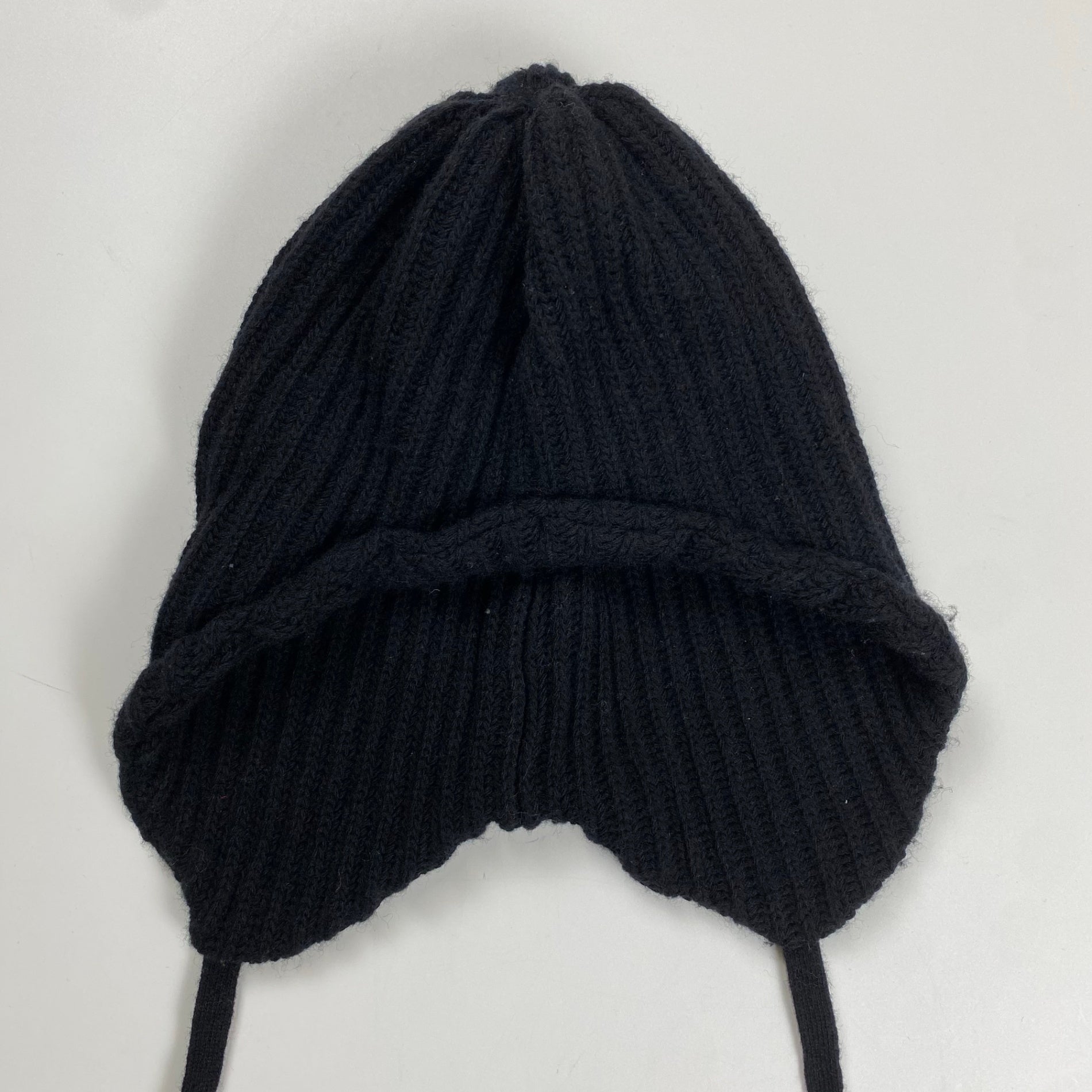 S.F.C Stripes For Creative / Ear Flap Knit Cap ニット帽 ブラック