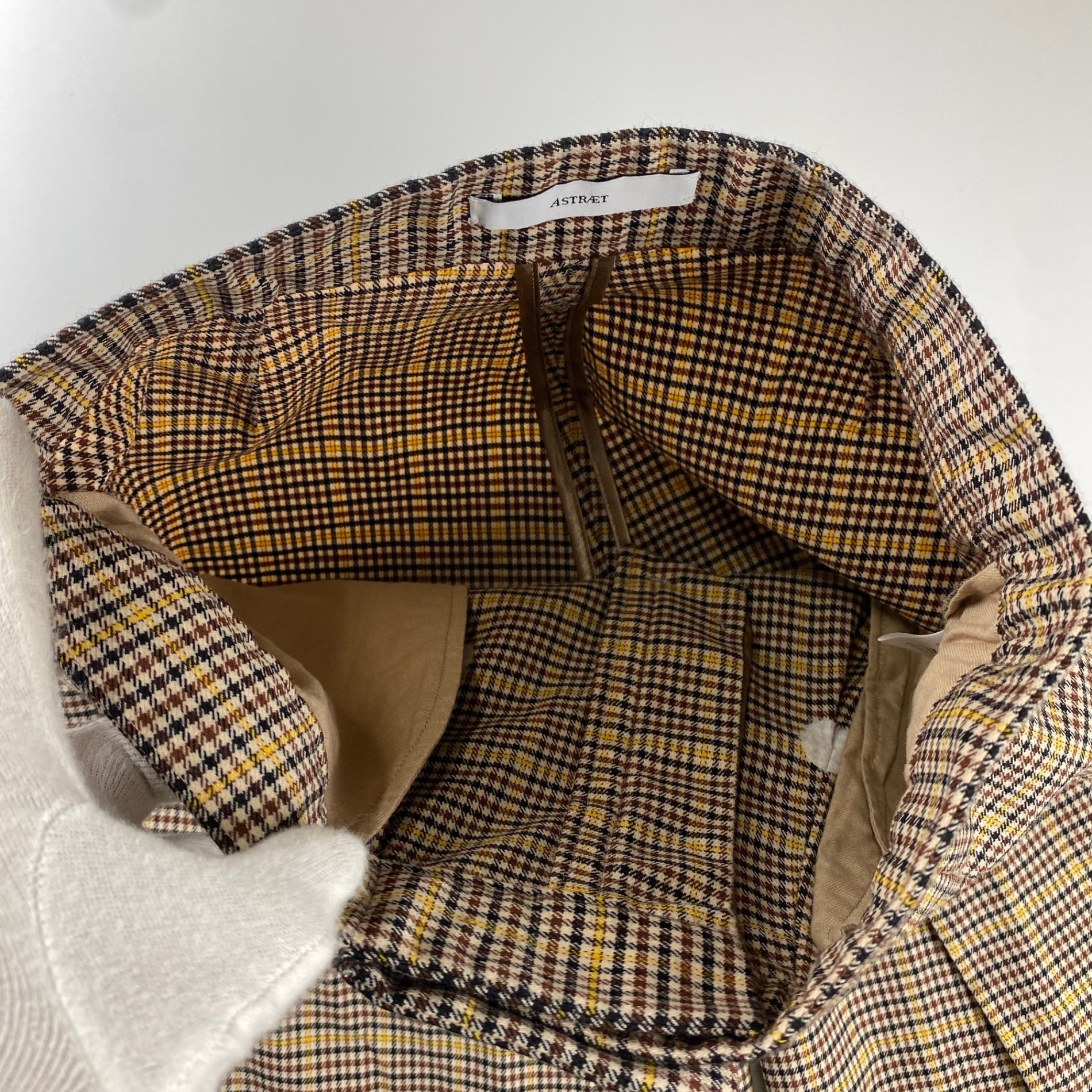 ASTRAET アストラット / ラップドチェックパンツ  5414-202-0158 SIZE:1