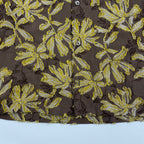 needles ニードルズ / V Neck Shirt Flower Cut jq PU223 参考定価：29,000+tax SIZE:XS
