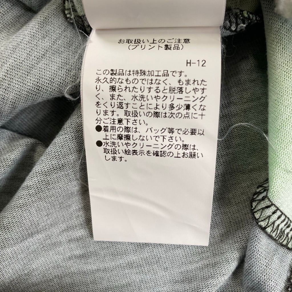 MAISON SPECIAL メゾンスぺシャル / アブストラクトフロー プライムオーバー クルーネック Tシャツ SIZE：1