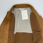 ANCELLM アンセルム / VEAGAN SUEDE WORK SHIRT タグ付 25AW SIZE:2