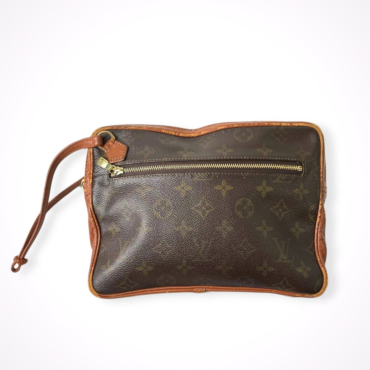 LOUIS VUITTON / モノグラム セカンドバッグ サックスポーツ