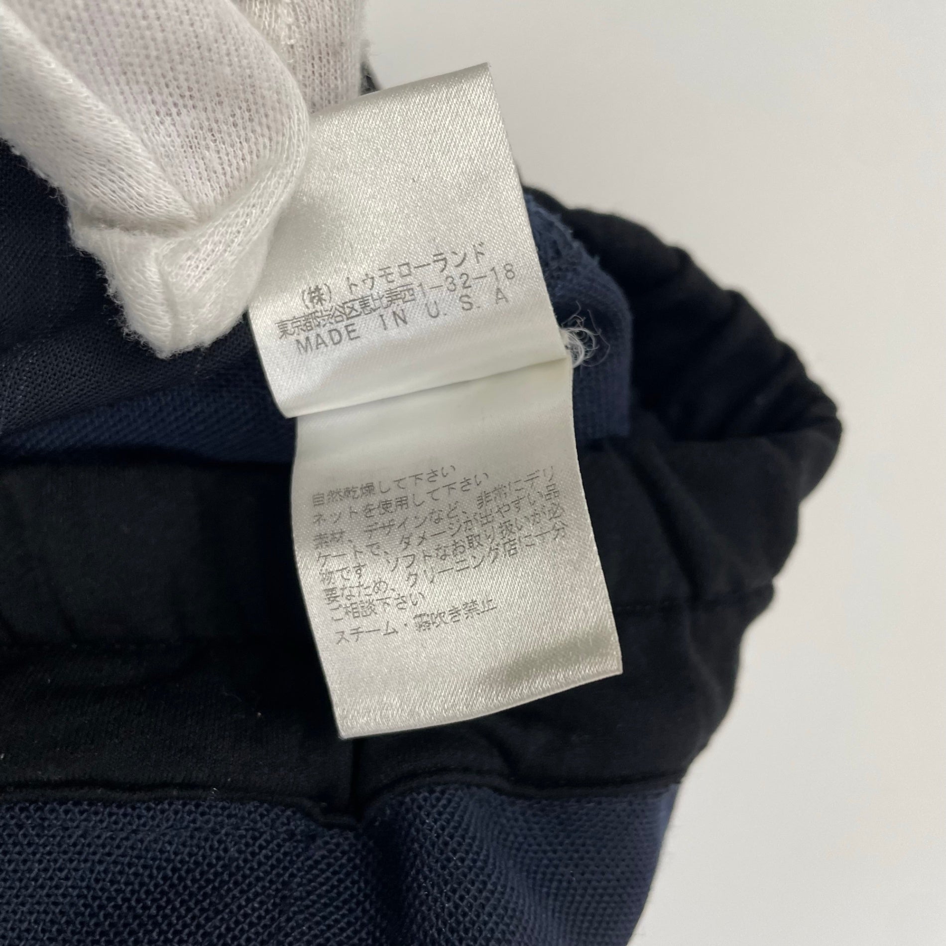 LONG JOURNEY ロングジャーニー / 再構築スラックス ネイビー RESTIR取扱い 参考定価：50,000程度 SIZE:S
