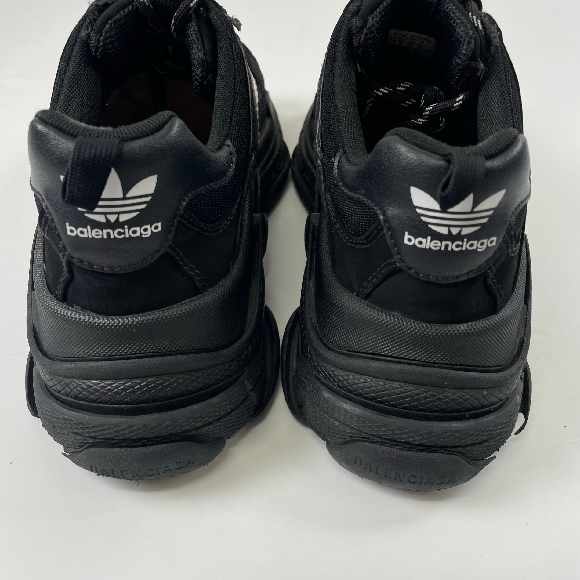 adidas × BALENCIAGA / コラボ TRIPLE S TRAINERS ブラック SIZE:28.5cm