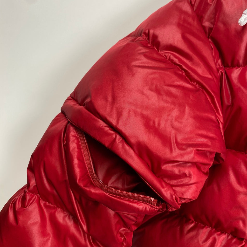 MOUNTAIN RESEARCH × BEAMS PLUS / 別注 Folks Puff Jacket ダウンジャケット タグ付 バーガンディ 参考定価：90,000+tax SIZE:M