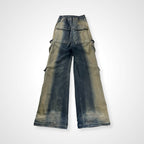 Rick owens リックオウエンス / ダブルカーゴジャンボベラロングパンツ 23SS EDFU期 ダークインディゴ タグ付 SIZE：46