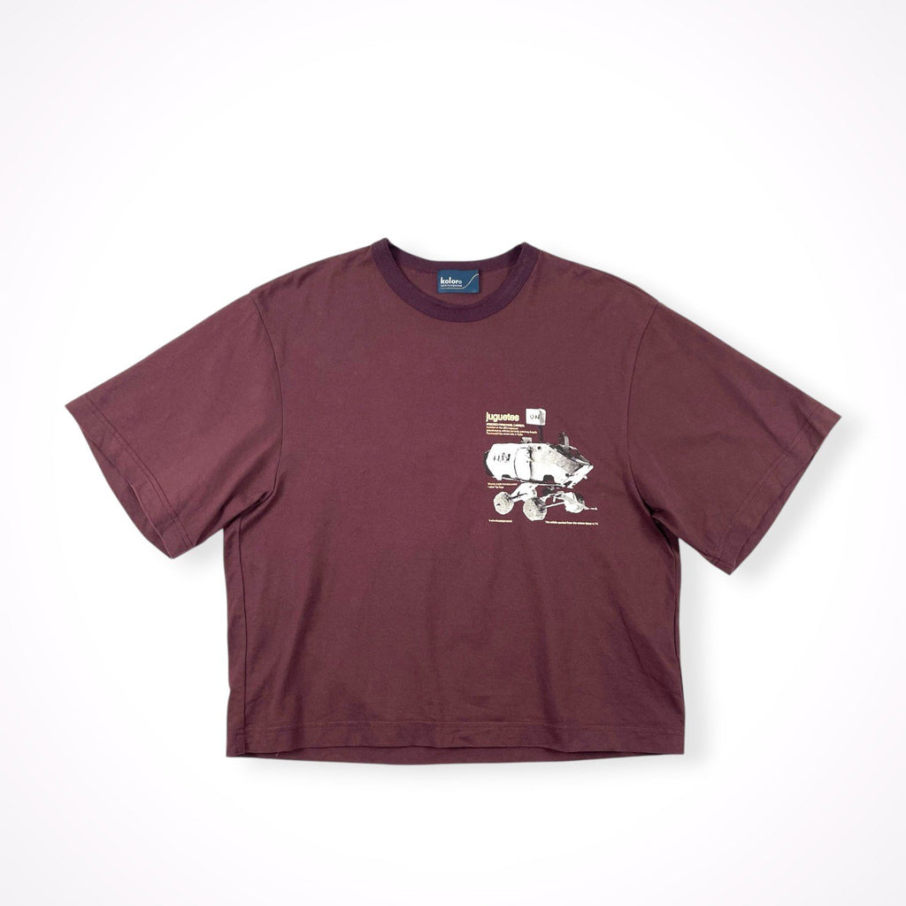 kolor / 25SS GrayTopsプリントTシャツ 参考定価：16,000+tax SIZE:1