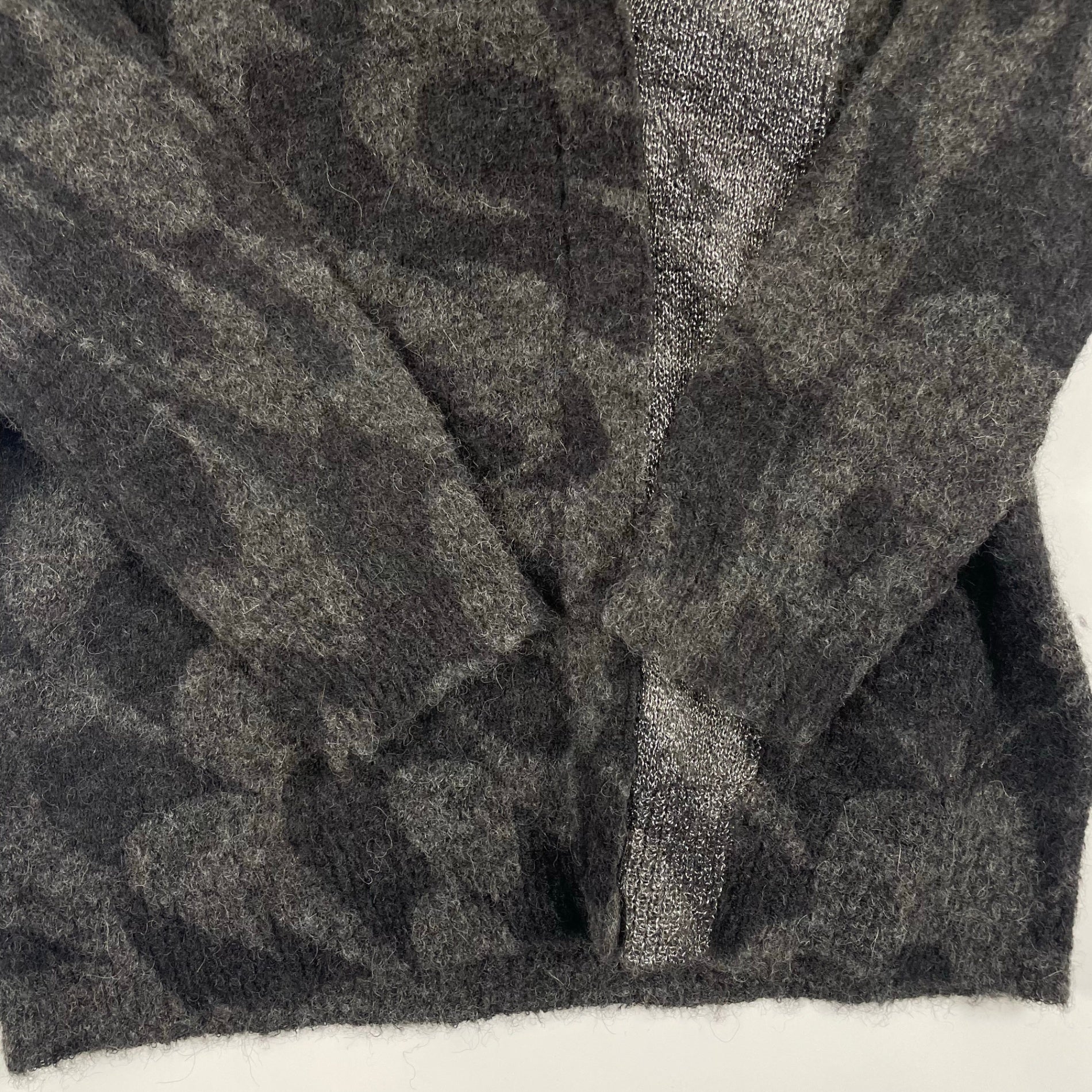 DRIES VAN NOTEN / アルパカMIXレオパードカーディガン 参考定価：150,000程度 SIZE:XS