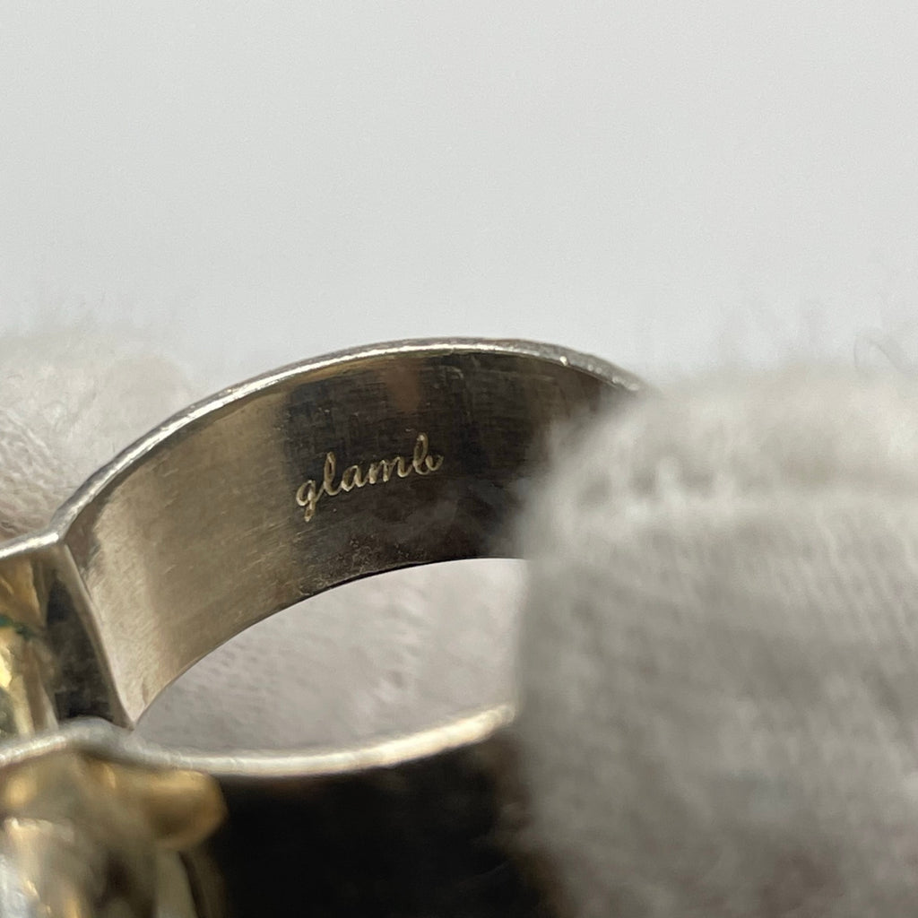 glamb グラム / Clip ring クリップリング シルバー×ゴールド SIZE:13.5