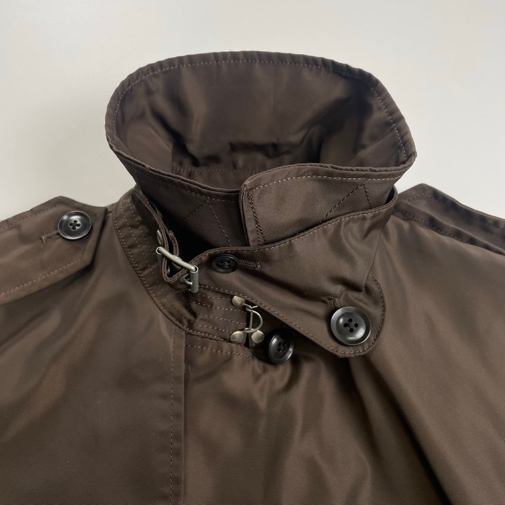 Old BEAMS International Gallery BEAMS オールドビームス インターナショナルギャラリー ビームス / ショートトレンチブルゾン ブラウン 参考定価：60,000程度 SIZE：48