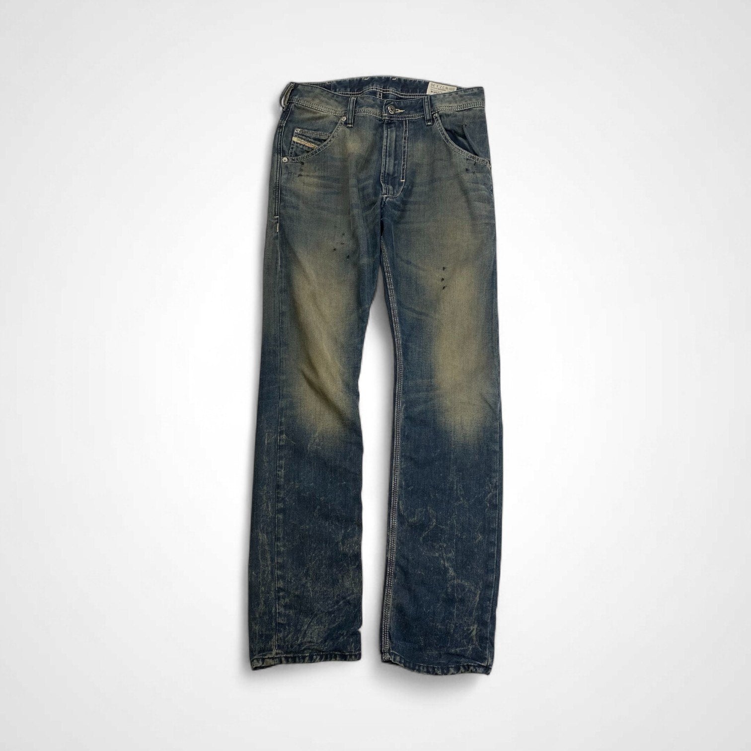 DIESEL ディーゼル / KROOLEY 0660Q ヘリンボーン デニムパンツ SIZE:W27 L30