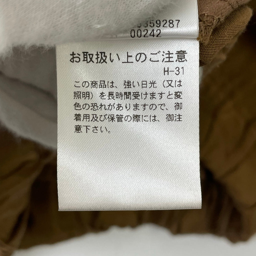 YLEVE / キュプラシルクバギーイージーパンツ 参考定価：38,000程度 SIZE:5