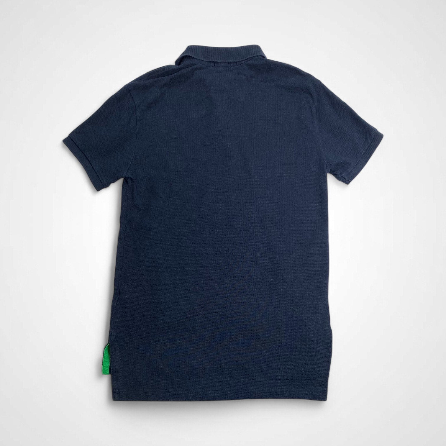 POLO RALPH LAUREN ポロ ラルフローレン / ポロシャツ ビッグポニー ネイビー オレンジ 参考定価：16,500程度 SIZE：XS