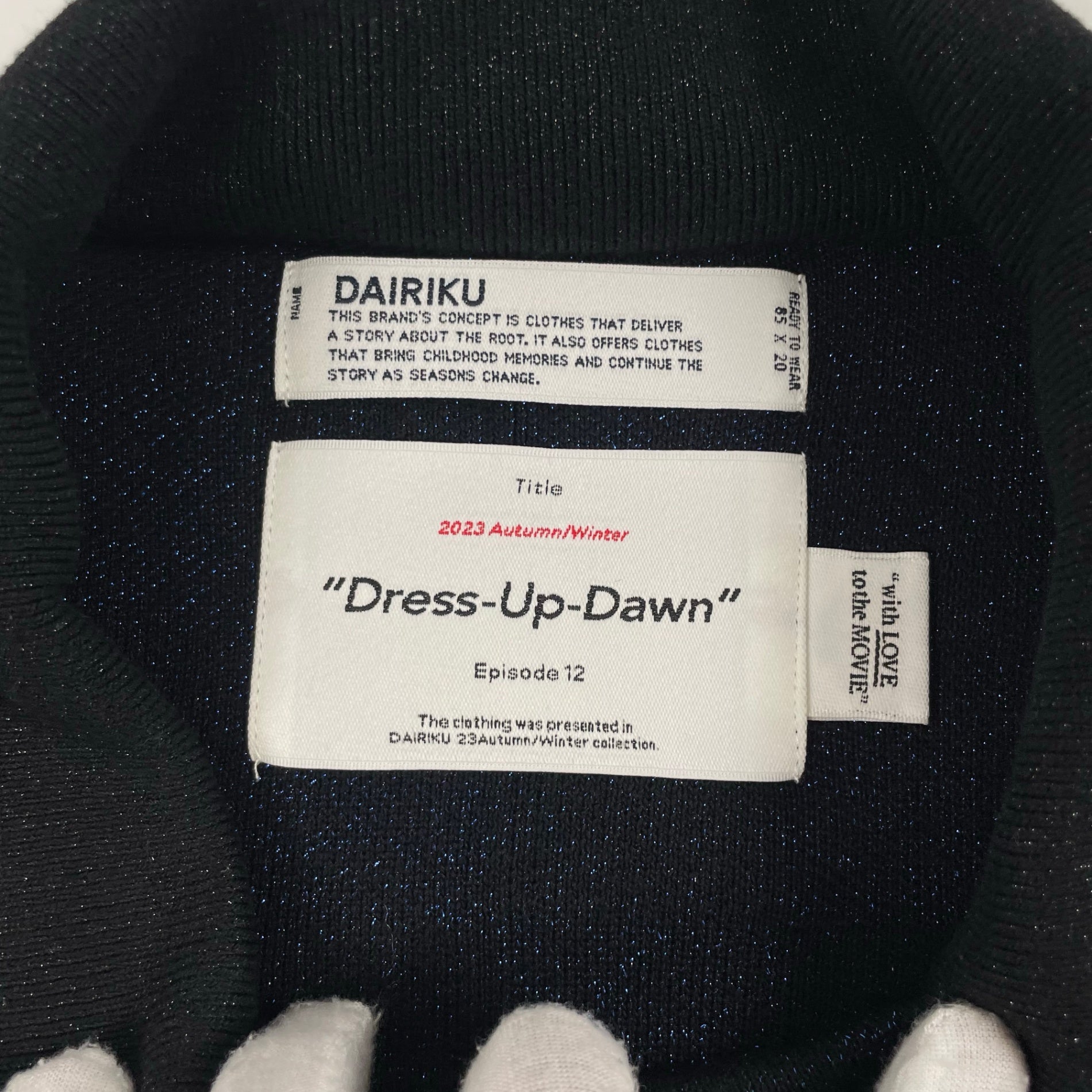 DAIRIKU / Brat pack Spangle Tee 参考定価：23,000+tax SIZE:FREE