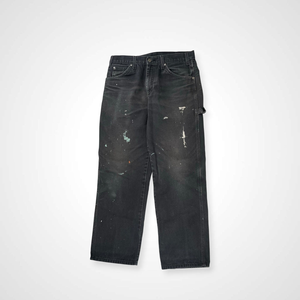Dickies ディッキーズ / 90s ブラックフェード ダック地ペインターパンツ SIZE:83cm
