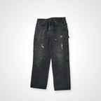 Dickies ディッキーズ / 90s ブラックフェード ダック地ペインターパンツ SIZE:83cm