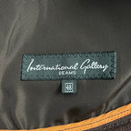 Old BEAMS International Gallery BEAMS オールドビームス インターナショナルギャラリー ビームス / ショートトレンチブルゾン ブラウン 参考定価：60,000程度 SIZE：48