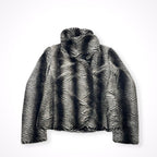 EMPORIO ARMANI / 総柄ベロアジャケット 参考定価：300,000程度 SIZE:42